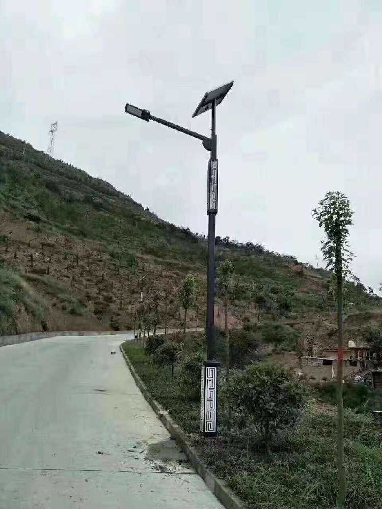 茄子河区仿古太阳能路灯